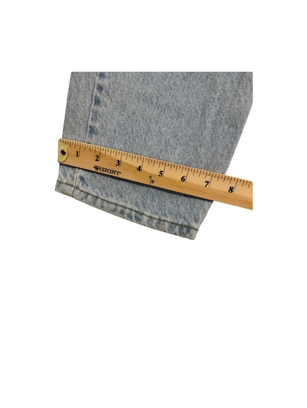 Vintage Levi's 505 Orange Tab USA Jeans Men's 33x32 Light Wash Straight Leg